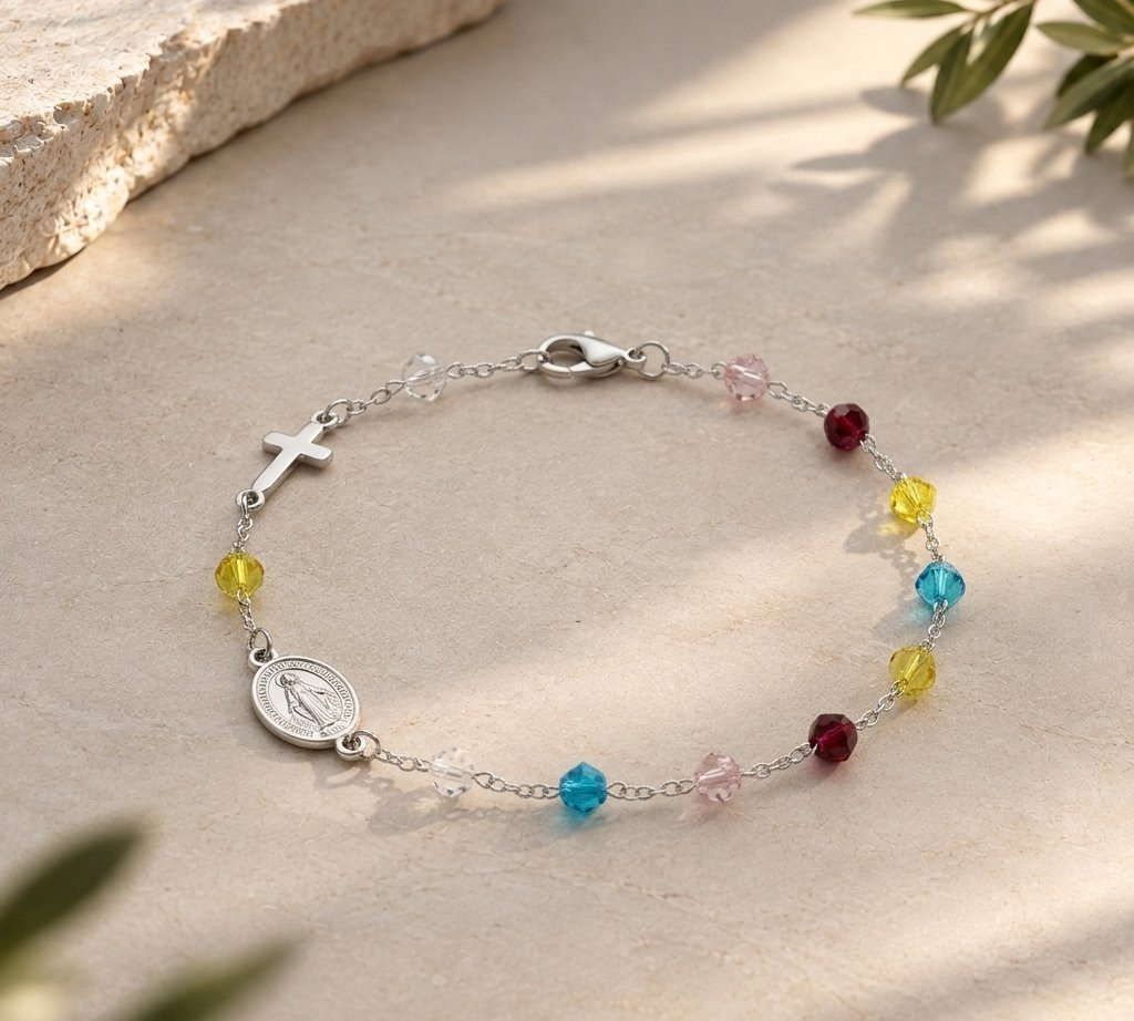 The Celestial Joy Rosary Bracelet